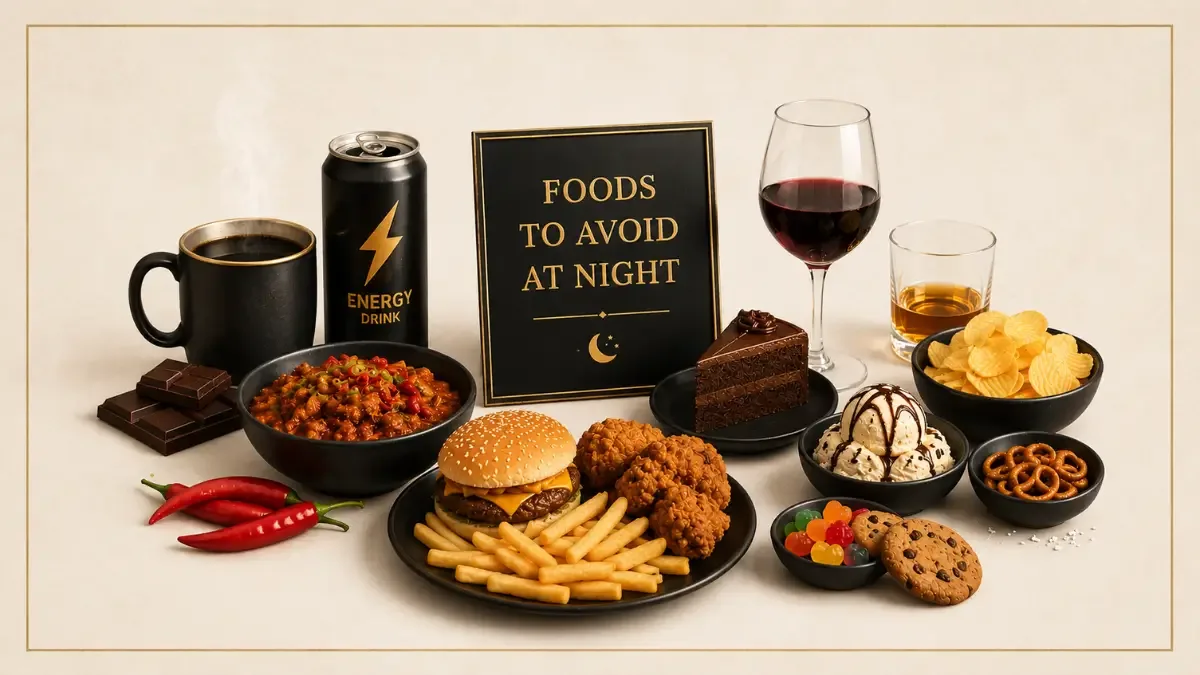 Best Foods to Avoid at Night: What Not to Eat Before Bed